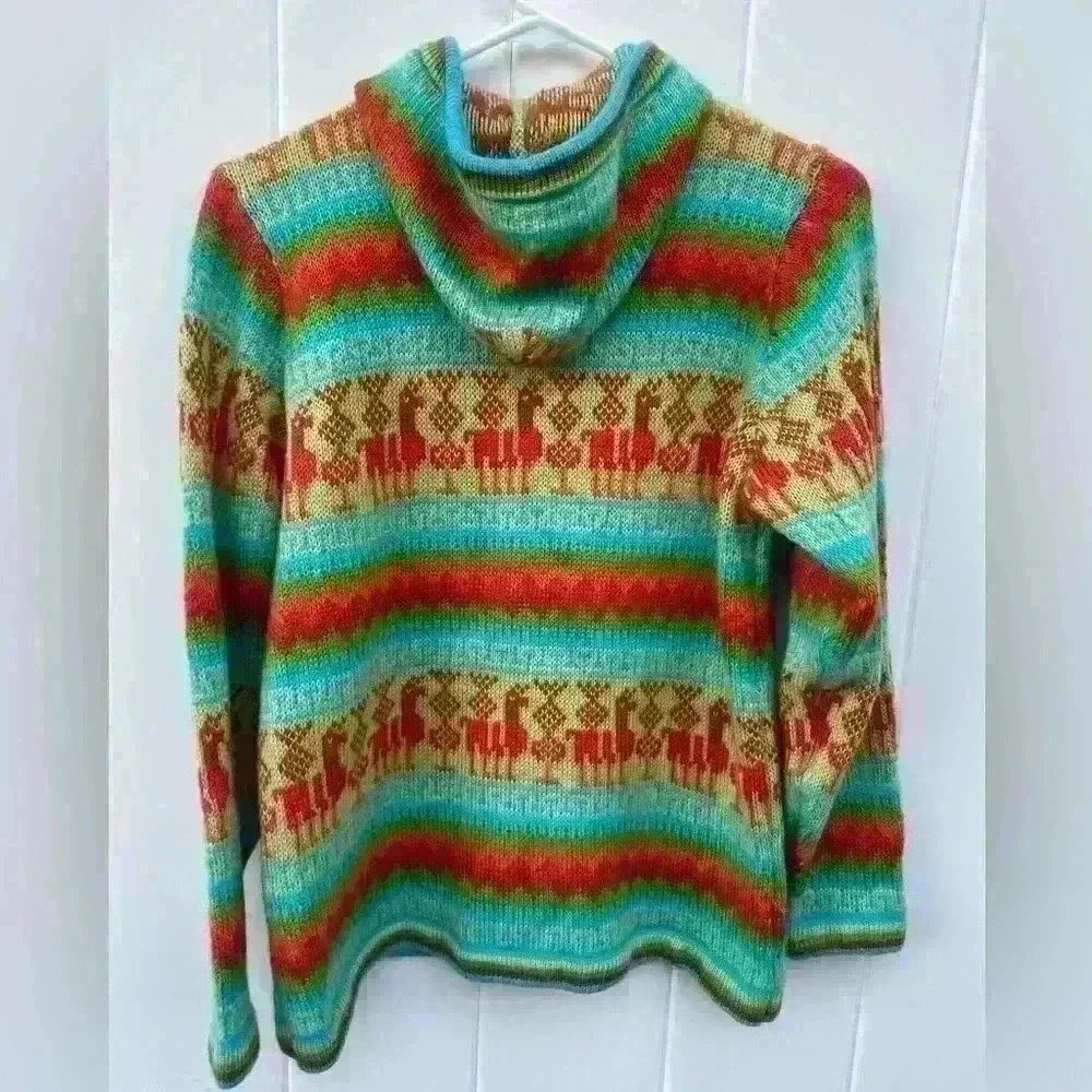 ARTE INKA-BERFASS Alpaca sweater SZ small - Picture 8 of 11